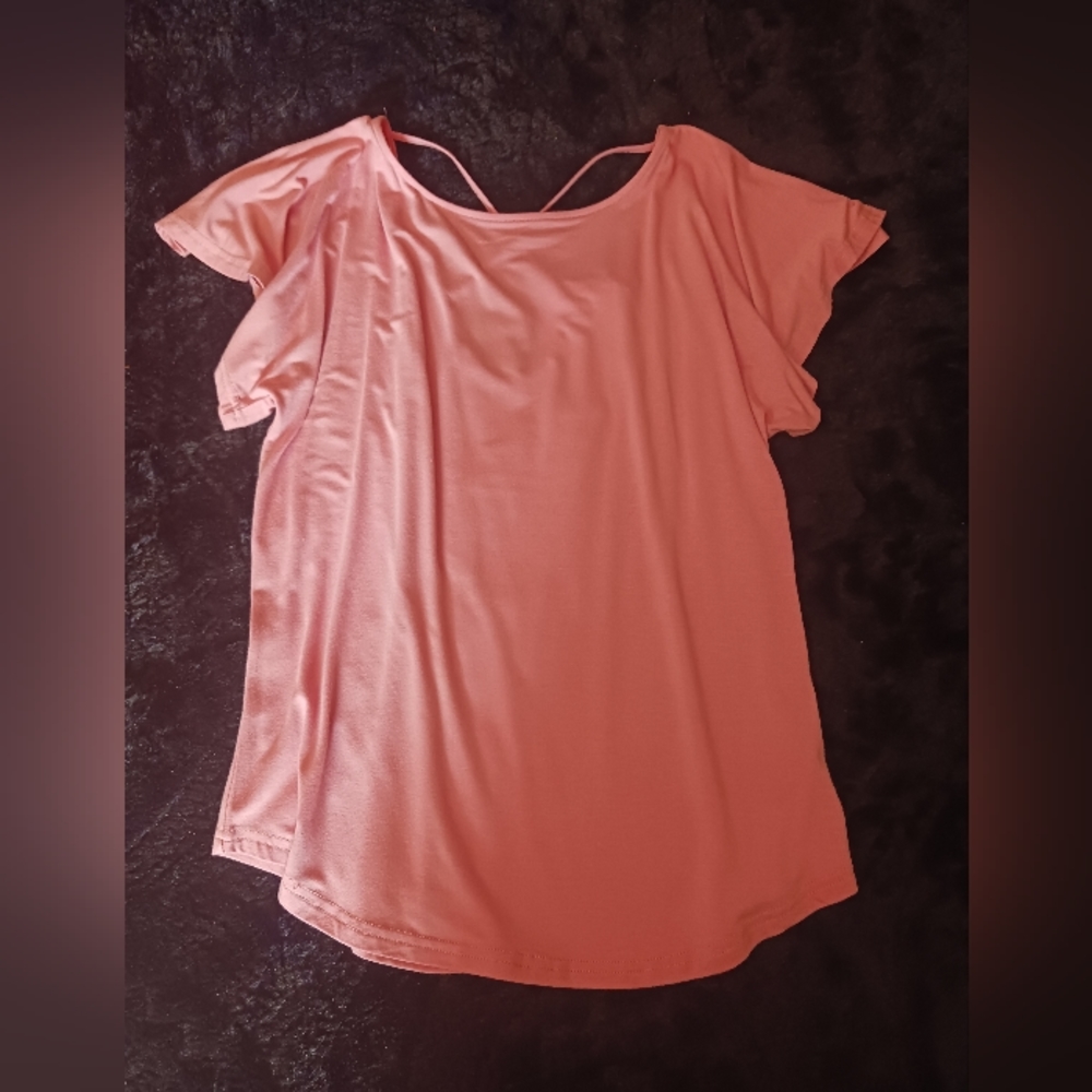 Cooper and Ella NWT flowy pink blouse/tee